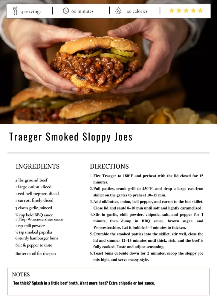 best smoked ground beef recipes